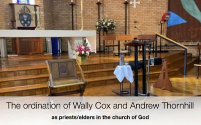 Ordination of Wally Cox and Andrew Thornhill